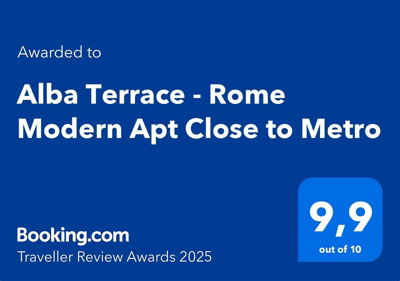 Alba Terrace - Rome Modern Apt Close To Metro 0*,